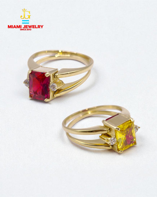 14k yellow gold ring